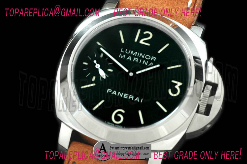 Panerai Pam 247I Ferretti SS/Leather Black A-6497 Replica Watches