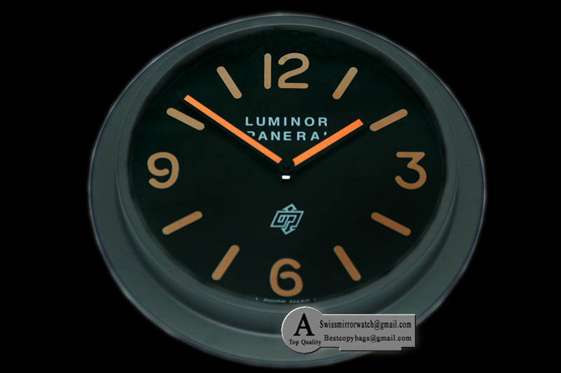Panerai Dealer Clock Pam360 Paneristi Style Swiss Quartz