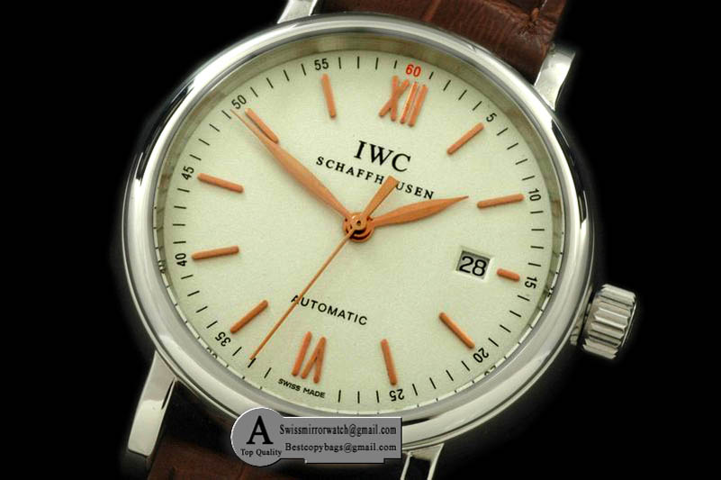 IWC Portofino Automatic SS LE White Asia 2892