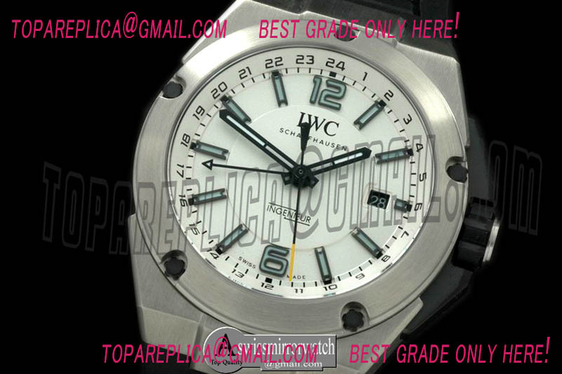 IWC Ingenuier 3785 Duo Time SS/RU White A-2813