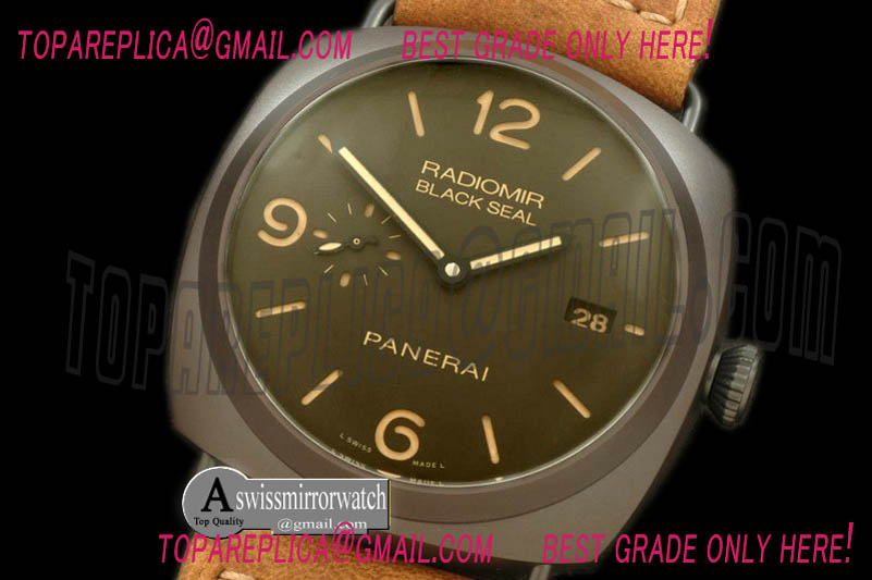 Panerai UV Pam 505O Composite 1950 3 days DLC/LE Brown