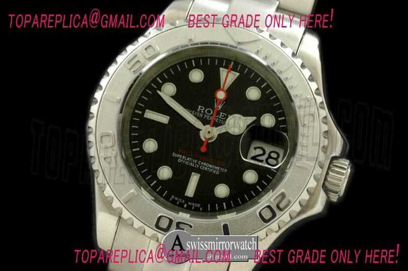 Rolex Yachtmaster Lady SS Black Asian ST-6 21J