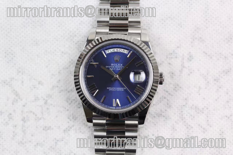 Rolex Day-Date 40 228239 Noob 1:1 Best Edition Blue Dial