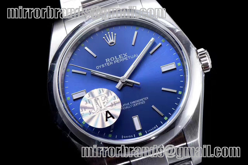 Rolex Oyster Perpetual 39mm 114300 JF 1:1 Best Edition Blue Dial SH3132