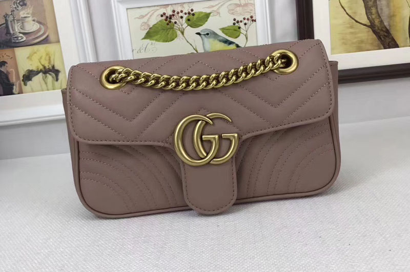 Gucci Now GG Marmont Mini Shoulder Bag 446744