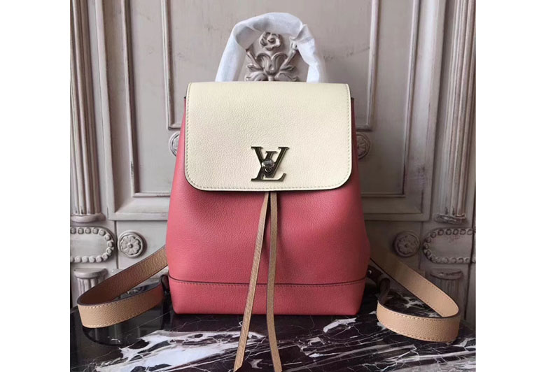 Louis Vuitton M44250 Soft Calfskin Lockme Backpack Bags