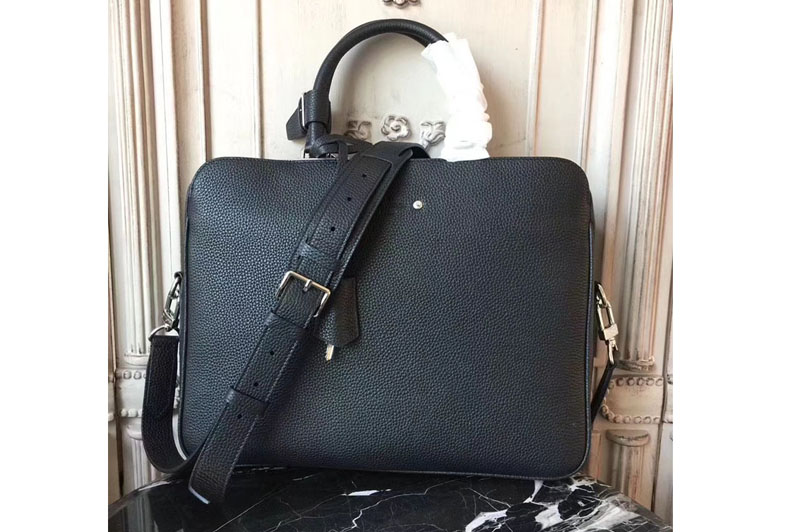 Louis Vuitton Taurillon Leather Armand Briefcase Noir M42680