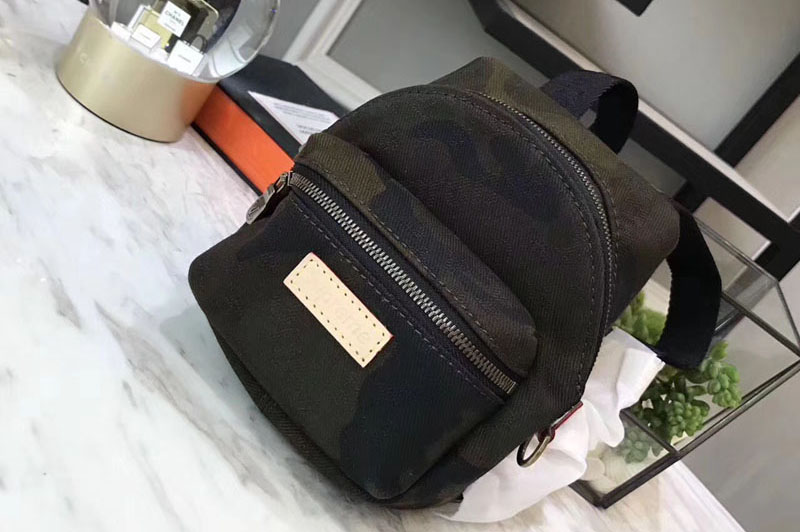Louis Vuitton Supreme Apollo Camo Nano Backpack Mini Book Bag Monogram M44201