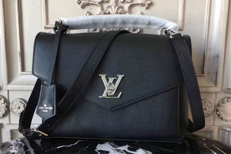 Louis Vuitton m54849 My Lockme Lockme Bags Black