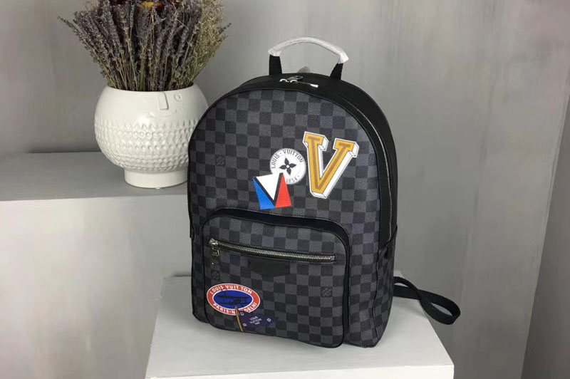 Louis Vuitton N64424 Josh Backpack Damier Graphite Bags