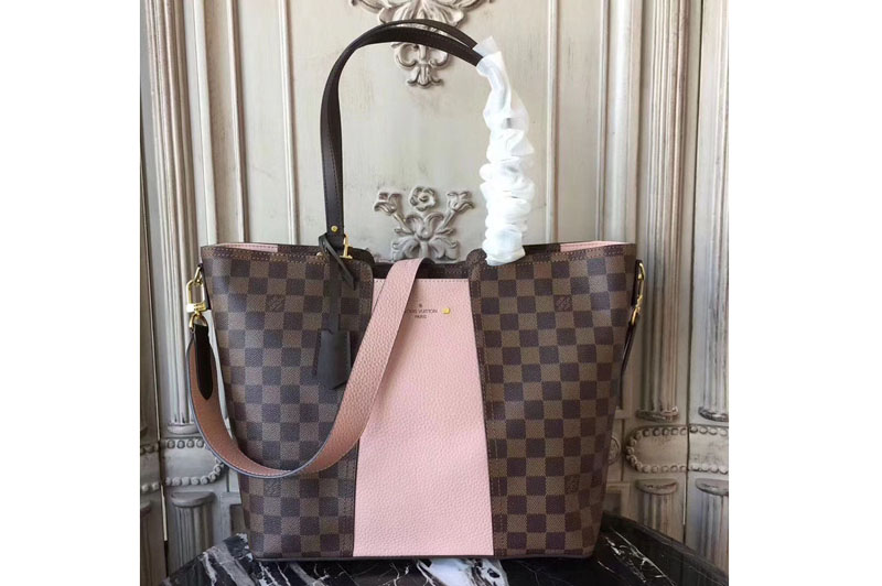 Louis Vuitton N44041 Jersey Damier Ebene Bags Pink