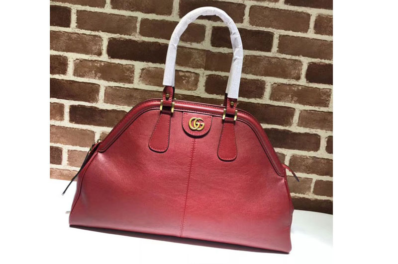 Gucci RE(BELLE) Large Top Handle Bag 515937 Red