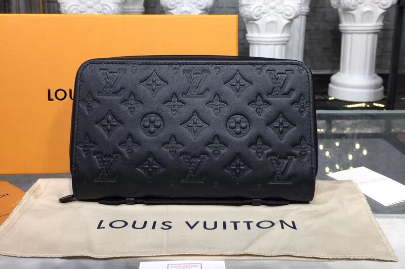 Louis Vuitton M41503 LV Clutch Zippy Wallet Monogram Shadow