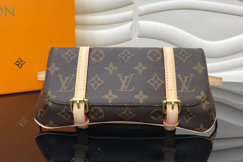 Louis Vuitton M51159 LV Monogram Canvas Pochette Marelle Bum Bag