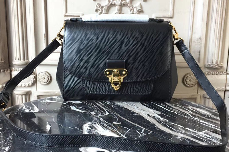 Louis Vuitton M53339 Boccador Epi Leather Bags Black