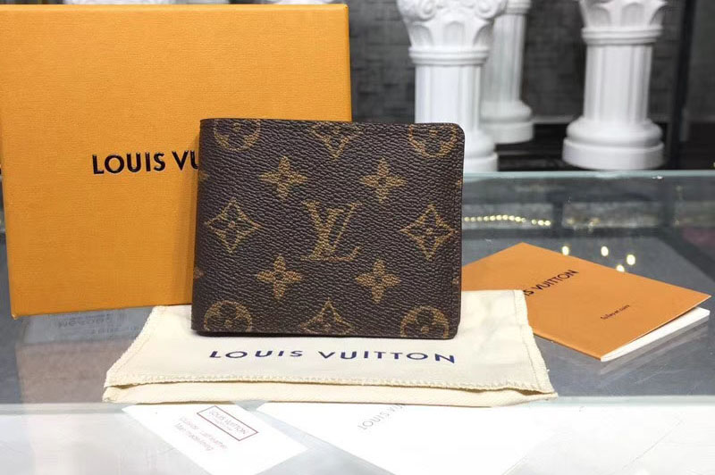 Louis Vuitton M62294 LV Slender Wallet Monogram Canvas [M62294-i100 ...