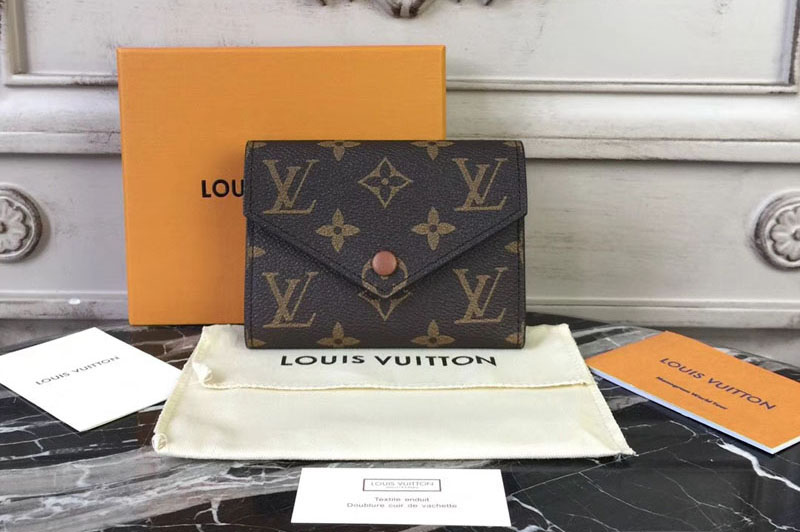 Louis Vuitton M62472 Monogram Canvas Victorine Wallet Brown