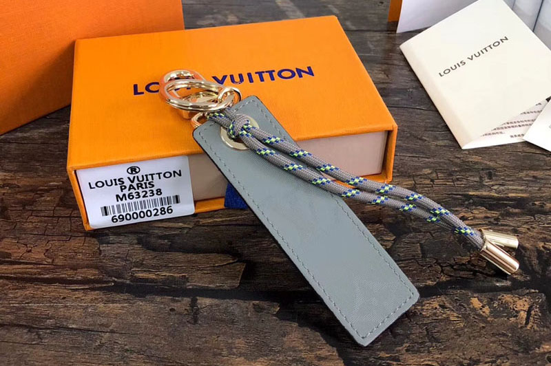 Louis Vuitton MP2126 LV Monogram Fluo Tab Bag Charm and Key Holder Monogram Titanium canvas