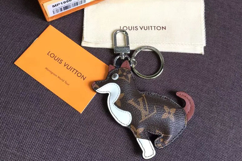 Louis Vuitton MP1995 Dog Bag Charm and Key Holder Monogram canvas