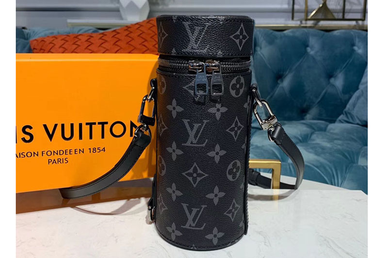 Louis Vuitton GI0398 LV bottle holder Monogram Eclipse canvas
