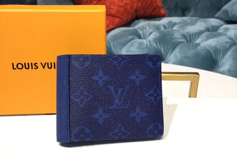 Louis Vuitton M30299 LV Multiple Wallet Monogram Canvas and Taiga ...