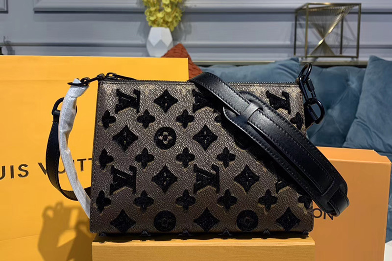 Louis Vuitton M54330 LV Triangle Shaped Shoulder Bag Monogram Empreinte ...