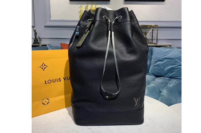 Louis Vuitton M55171 LV Noe Backpack Black Taurillon leather