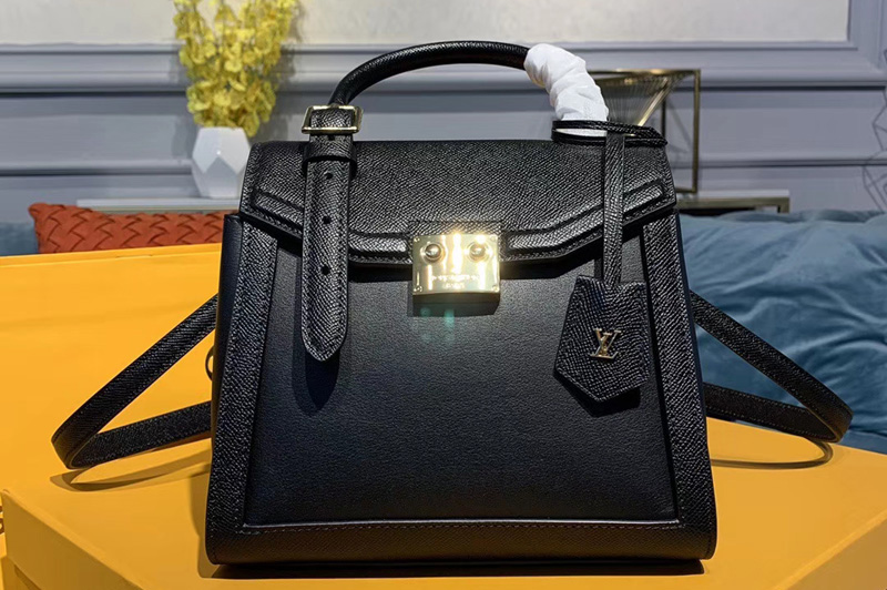 Louis Vuitton M55335 The LV Arch handbags Black Calf Leather