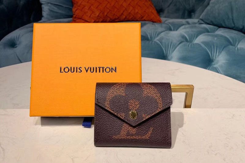 Authentic LOUIS VUITTON Monogram Empreinte portefeuille Zoe M62935 Wallet  #