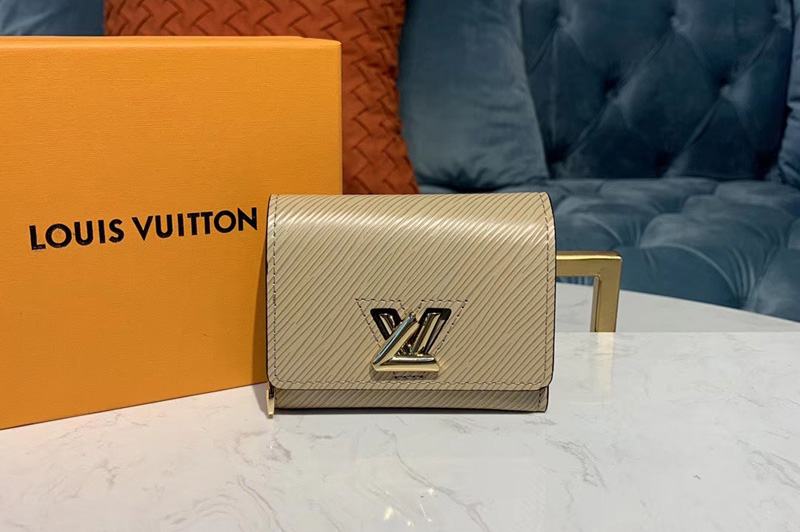 Louis Vuitton M67671 LV Twist XS Wallet Beige Epi leather