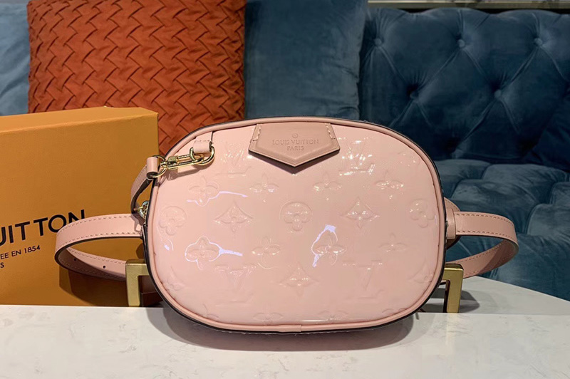 Louis Vuitton M90531 LV Beltbag Pink Monogram Vernis patent leather