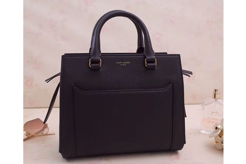 YSL Saint Laurent East Side Small Tote Bag in Smooth Leather Black