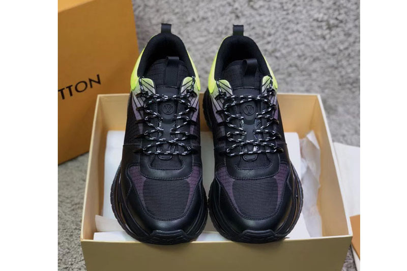 Louis Vuitton LV Run Away Pulse Sneaker And Shoes Black