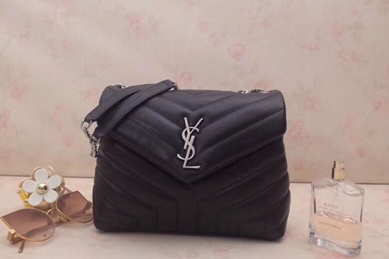 YSL Saint Laurent Loulou Small Bag in Matelasse Y Leather 494699 Black [y494699-a1] - $249.00 
