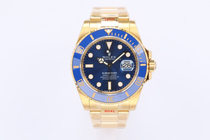 Submariner 41mm 126619 LB Blue Ceramic Two Tone EW 1:1 Best Edition A3235