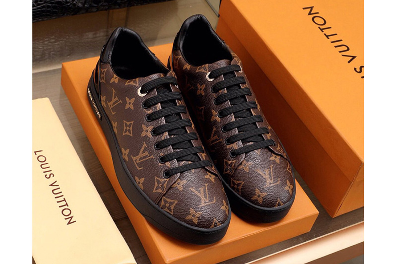 Men's Louis Vuitton Luxembourg sneaker and Shoes Monogram Canvas calf ...