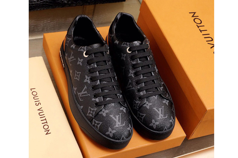 Men's Louis Vuitton Luxembourg sneaker and Shoes Monogram Eclipse ...