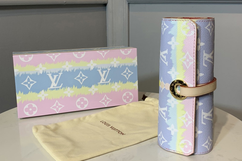 Louis Vuitton GI0374 LV Colored Pencils Pouch in Pink Monogram canvas