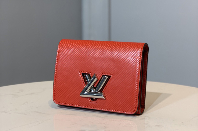 Louis Vuitton M64413 LV Twist compact wallet in Red Epi leather [M62934-l00031] - $99.00 