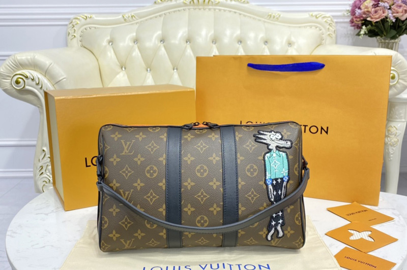 Louis Vuitton M80130 LV Keepall Pouch bag in Monogram Canvas