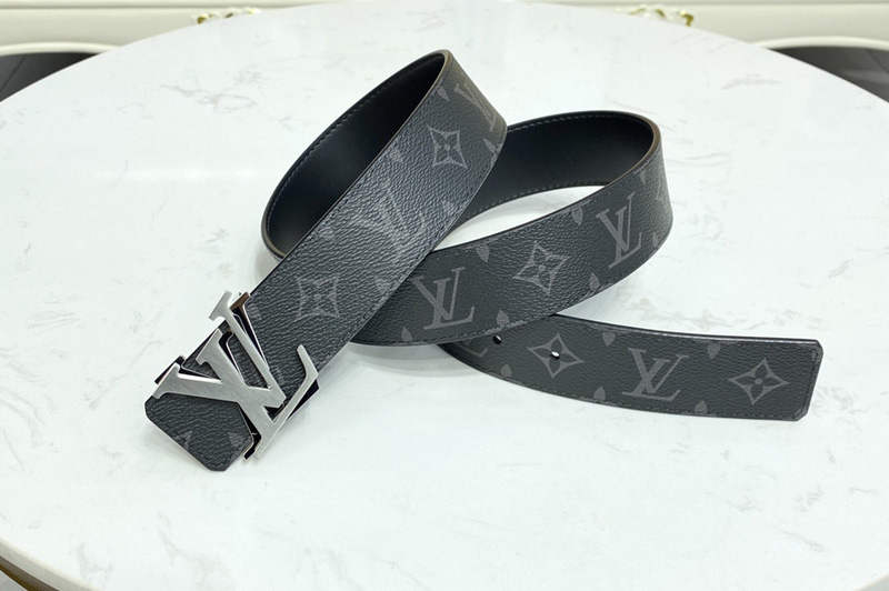 Louis Vuitton M0451V LV Shake 40mm reversible belt in Monogram Eclipse canvas/calf leather