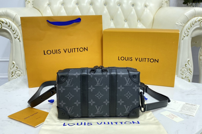 Louis Vuitton M69838 LV Soft Trunk bag in Monogram Eclipse coated canvas