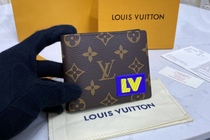 Louis Vuitton M45789 LV Multiple Wallet in Monogram Canvas
