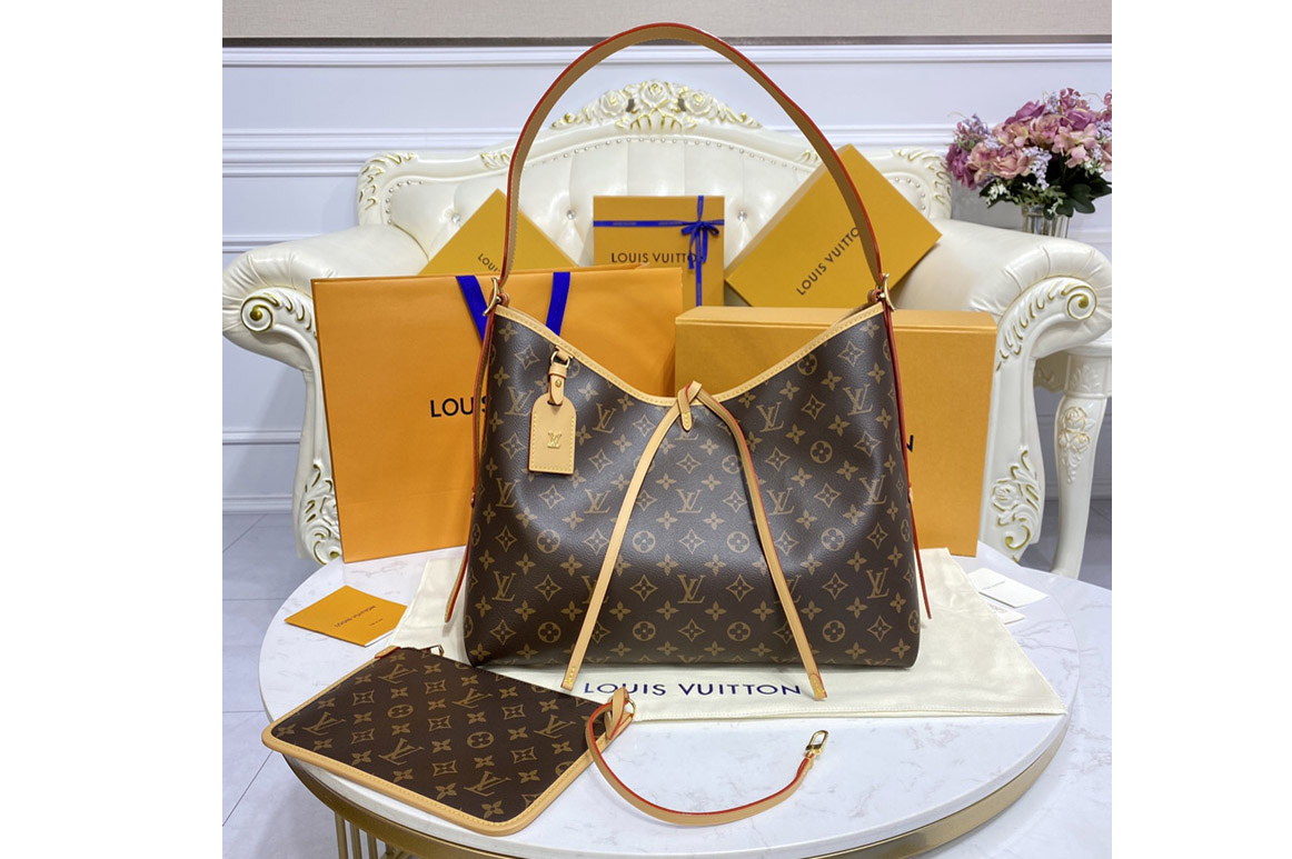 Louis Vuitton M46197 LV CarryAll MM handbag in Monogram canvas
