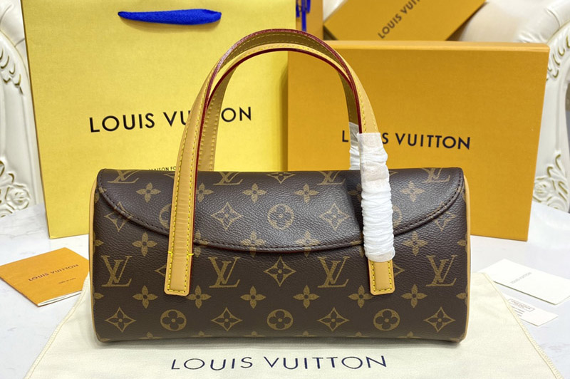 Louis Vuitton M51902 LV Sonatine Shoulder Bag in Monogram canvas