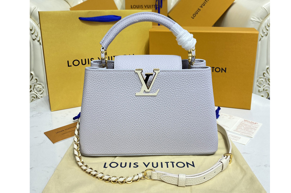 Louis Vuitton M59512 LV Capucines BB handbag in Taurillon leather