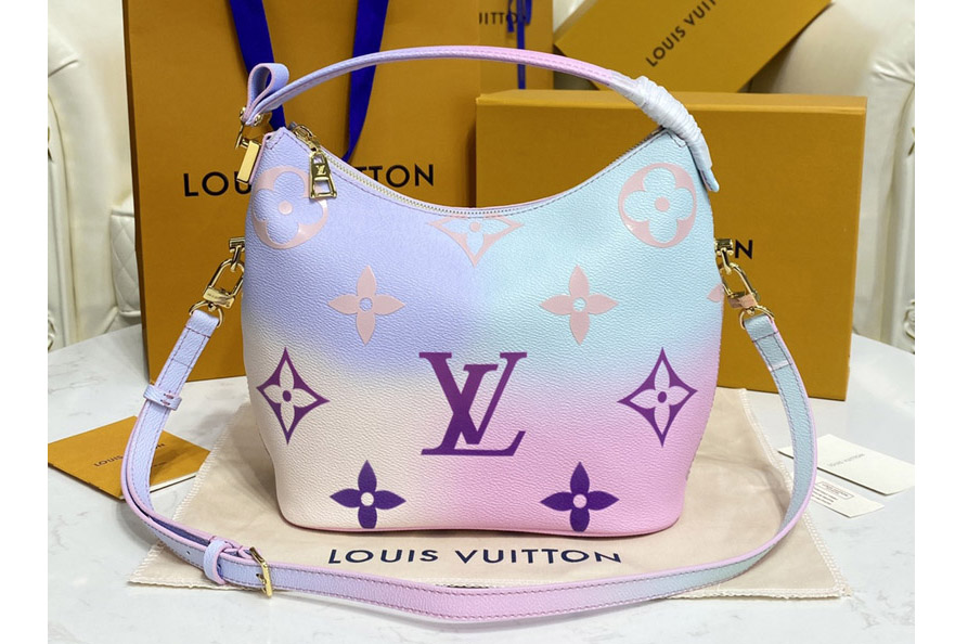 Louis Vuitton M46080 LV Marshmallow PM handbag in Sunrise Pastel Monogram Canvas