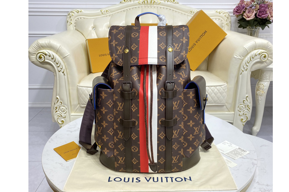 Louis Vuitton M59662 LV Christopher MM backpack in Monogram Canvas