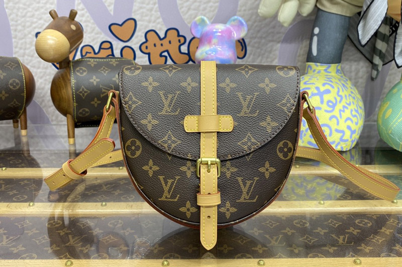 Louis Vuitton M51234 LV Chantilly PM handbag in Monogram coated canvas