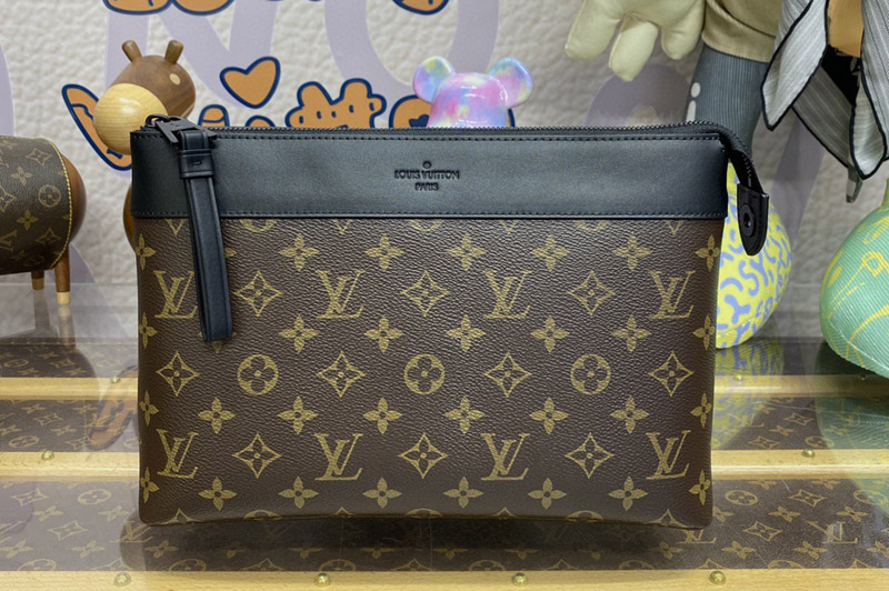 Louis Vuitton M82543 LV Pochette Voyage Souple Bag in Monogram Canvas